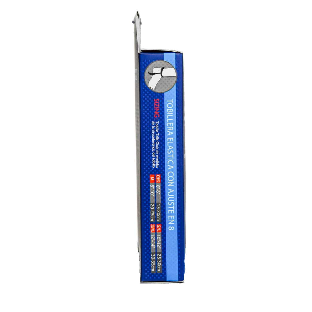 Tobillera elástica con ajuste en 8 Super Confort AK-004
