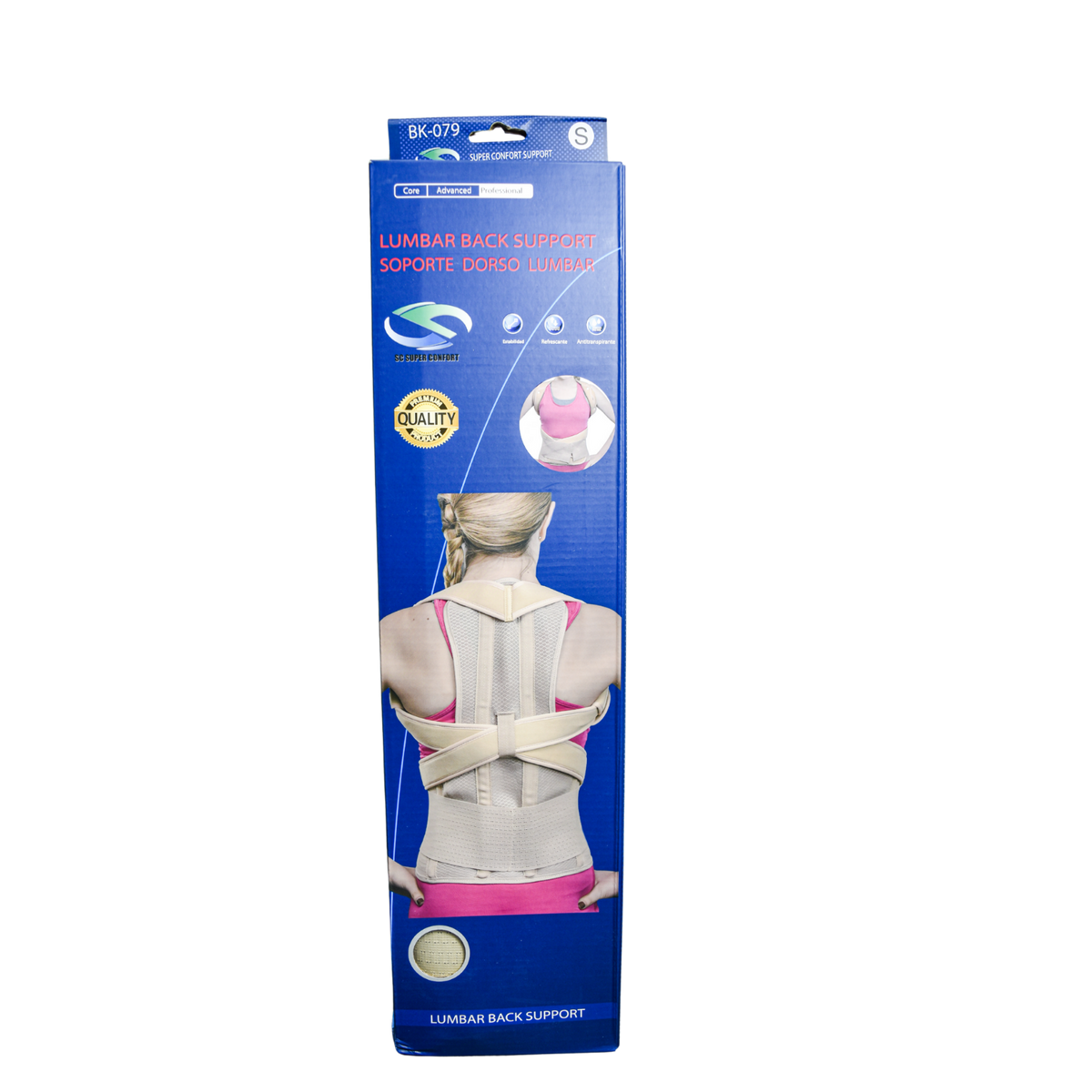 Faja dorsolumbar Super Confort BK-079