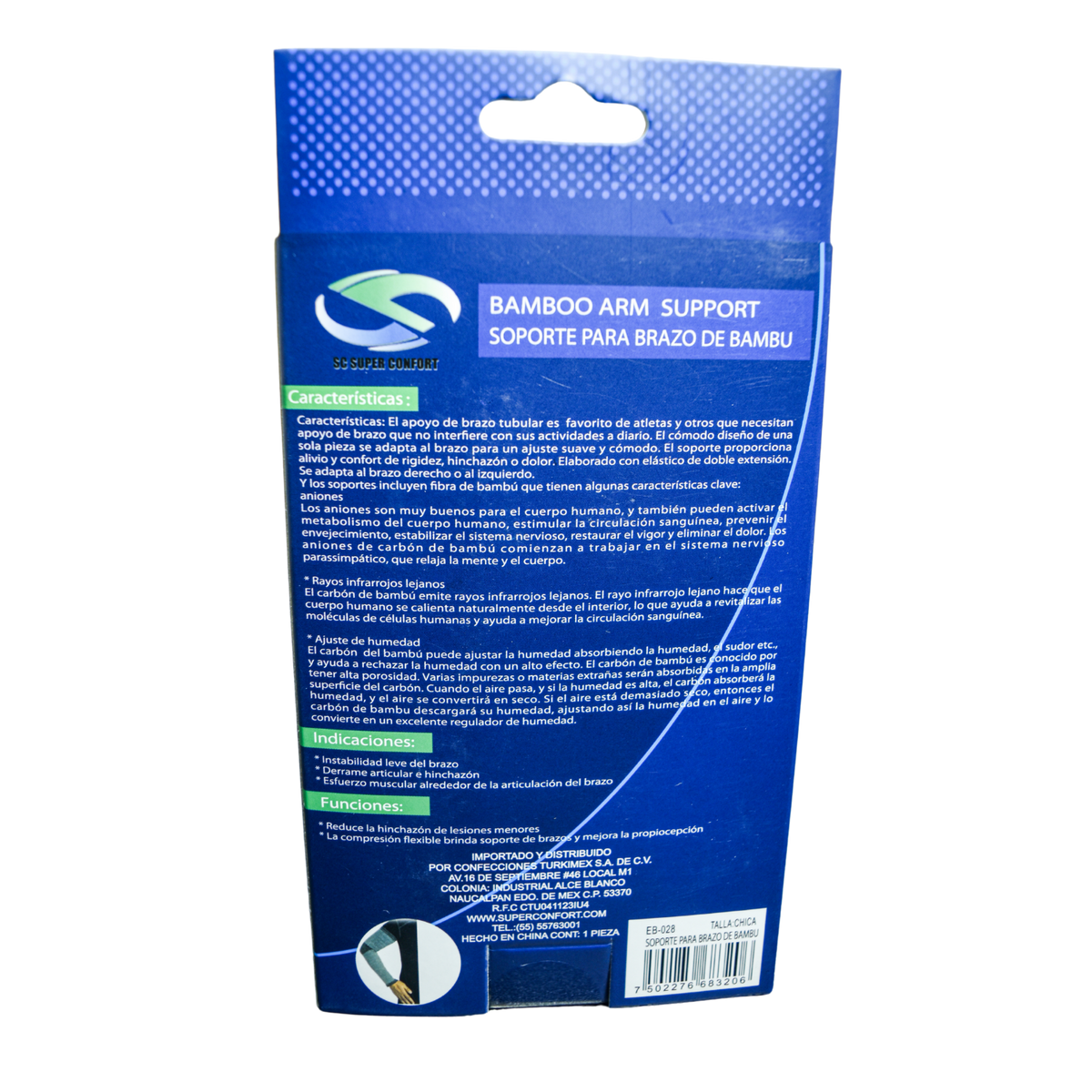 Manga protectora Bamboo Super Confort EB-028