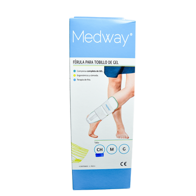 Férula para tobillo de gel MEDWAY