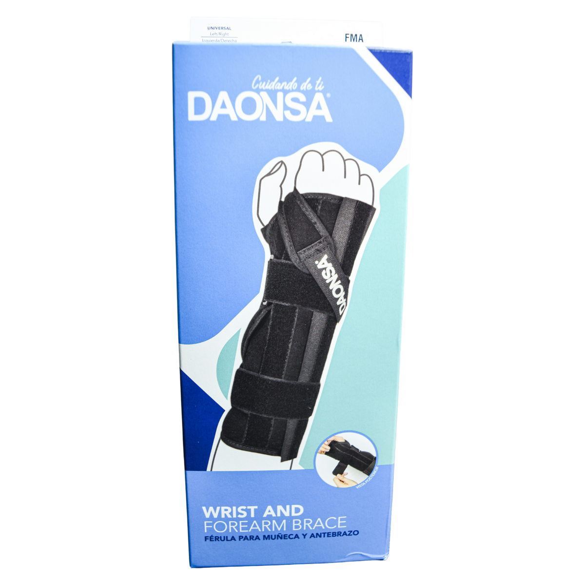 Férula para muñeca y antebrazo izquierda universal DAONSA FMA-I