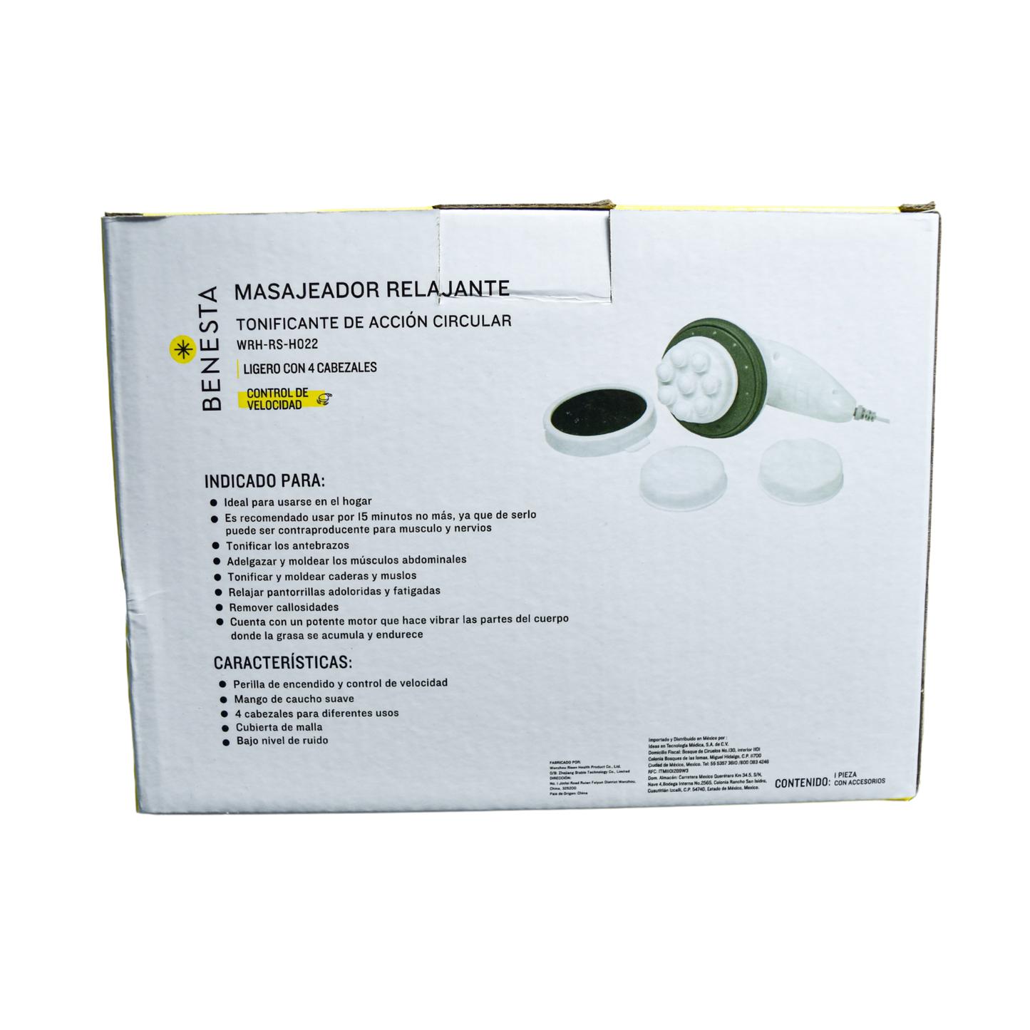 Masajeador Benesta WRH-RS-H022