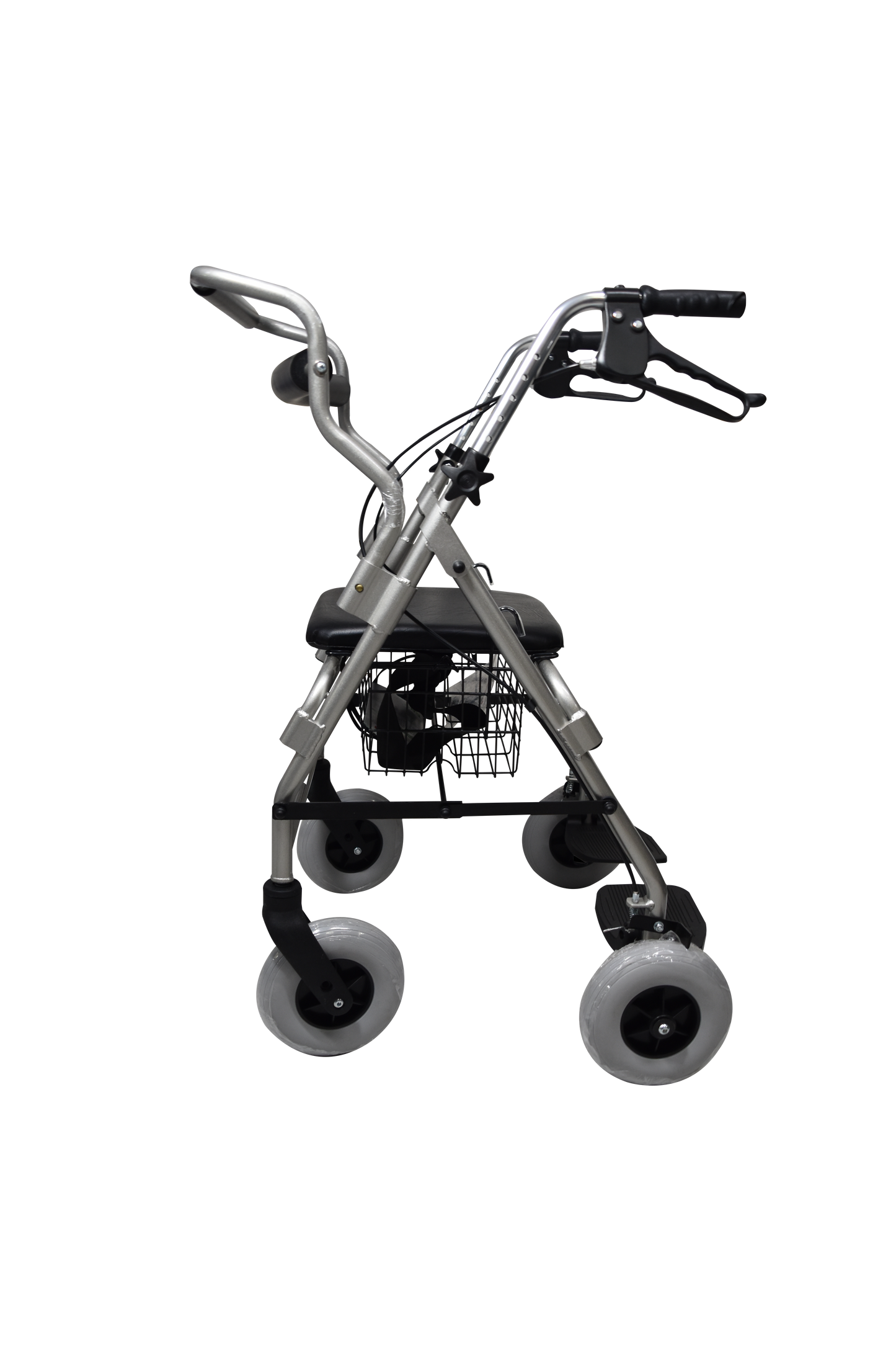 ANDADERA ROLLATOR HIBRIDO TITANIUM C/CANASTILLA LLANTA 8X2