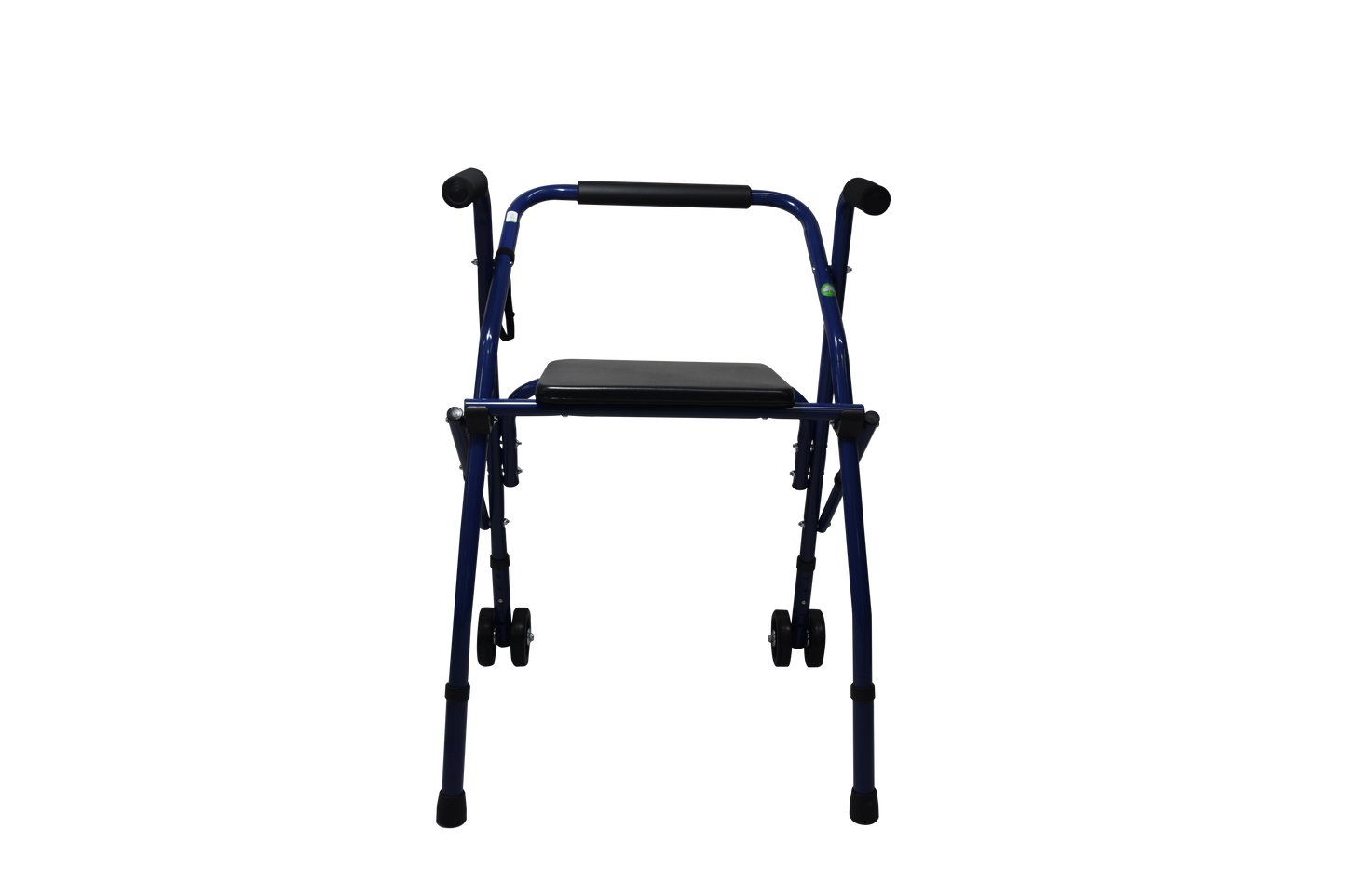ANDADERA ROLLATOR SENCILLA AZUL PLEGABLE MIRRIMEX