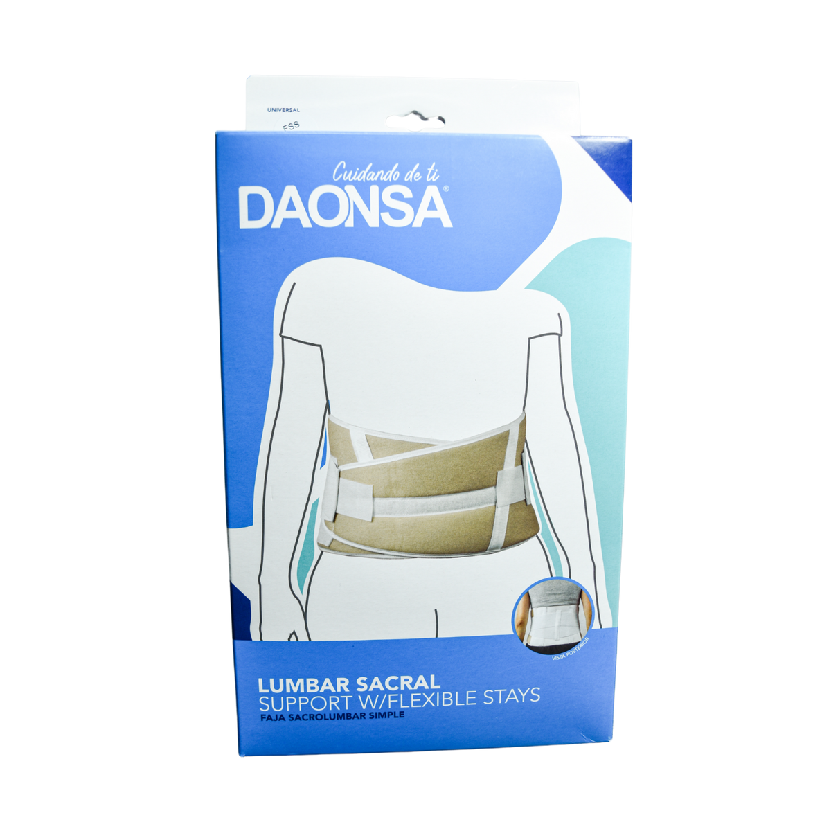 Faja sacrolumbar simple universal DAONSA