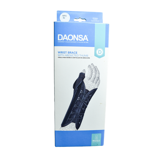 Muñequera con pulgar en abducción izquierda universal DAONSA MPA-IU