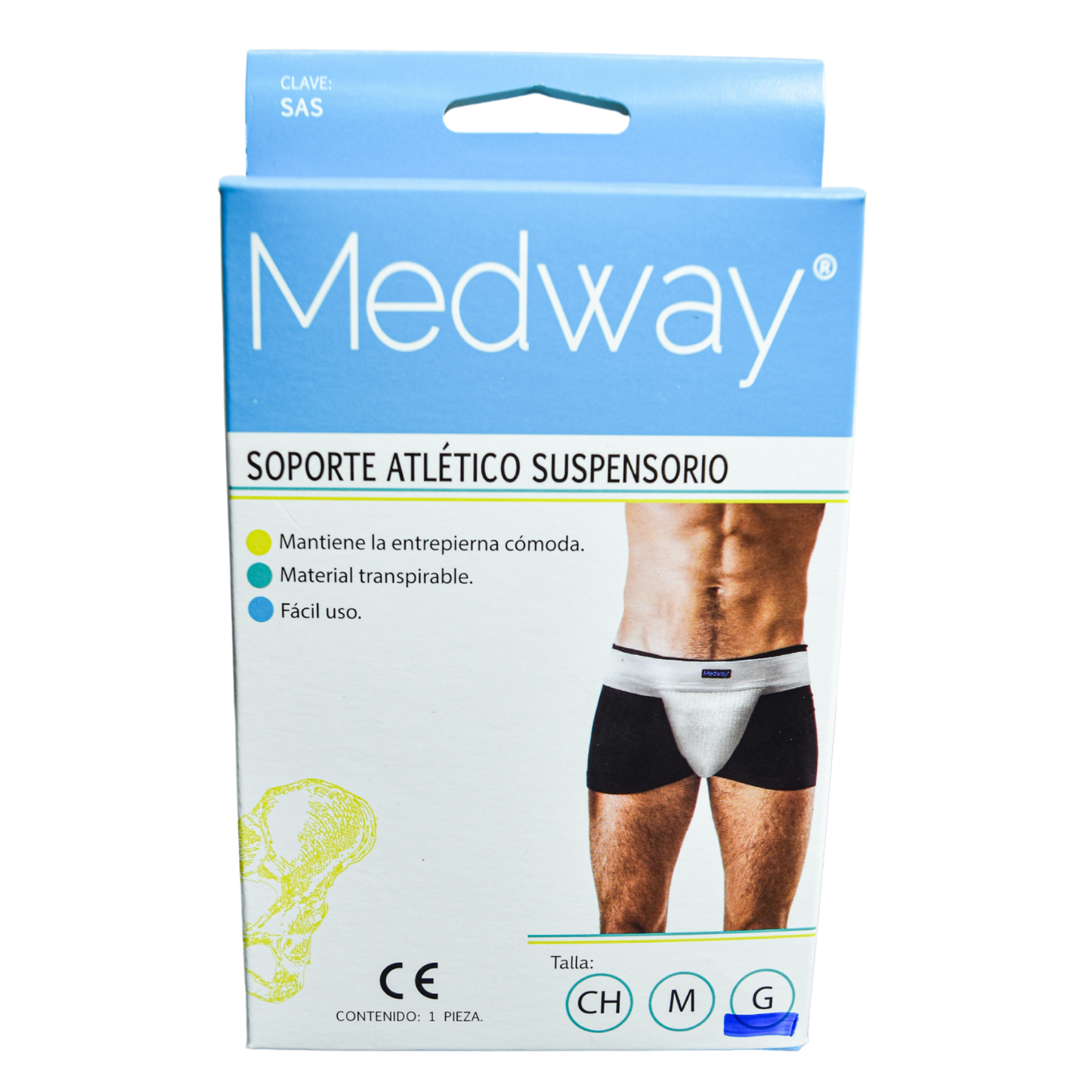 Soporte atlético suspensorio MEDWAY