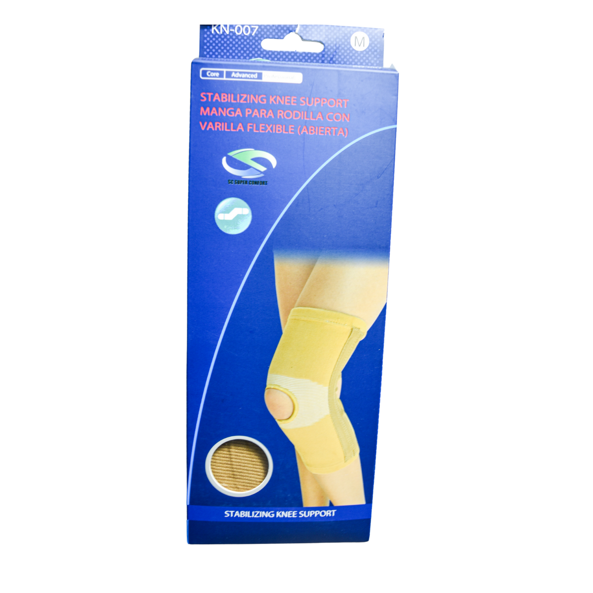Manga para rodilla con varilla flexible Super Confort KN-007