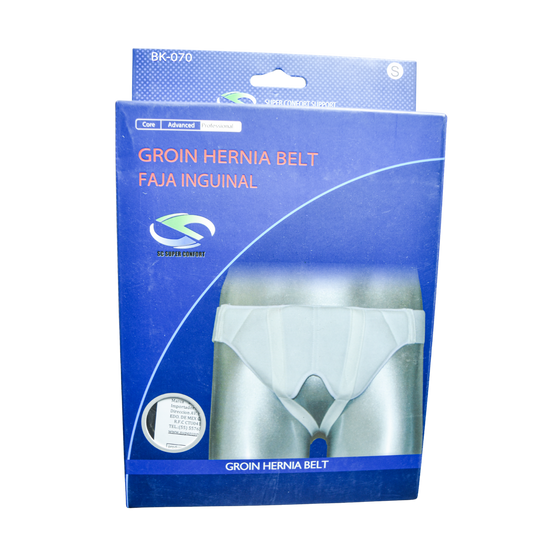 Cinturón para hernia inguinal braguero BK-070 SUPER CONFORT