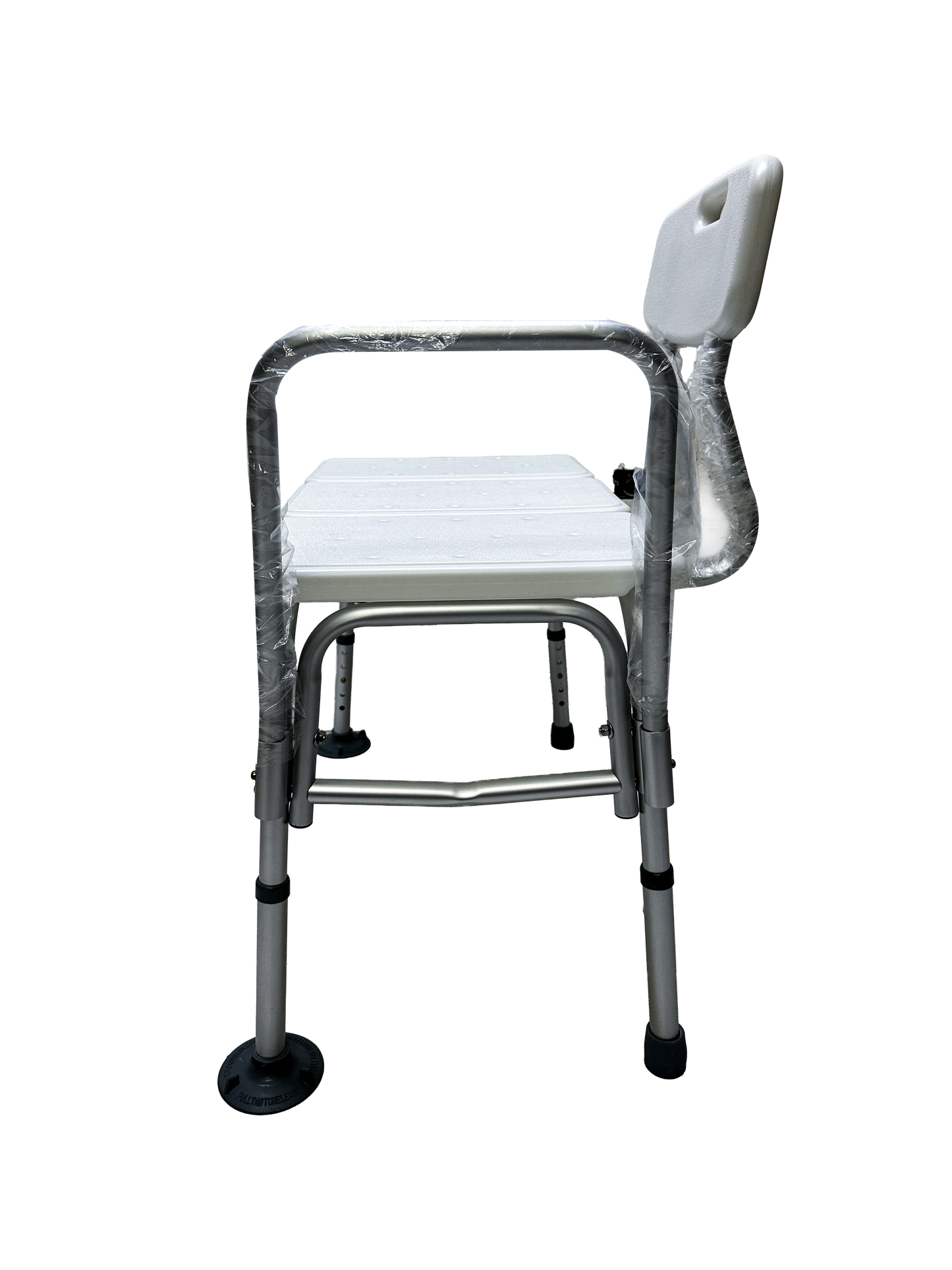 Silla ducha aluminio con respaldo MIRRIMEX ED300101C