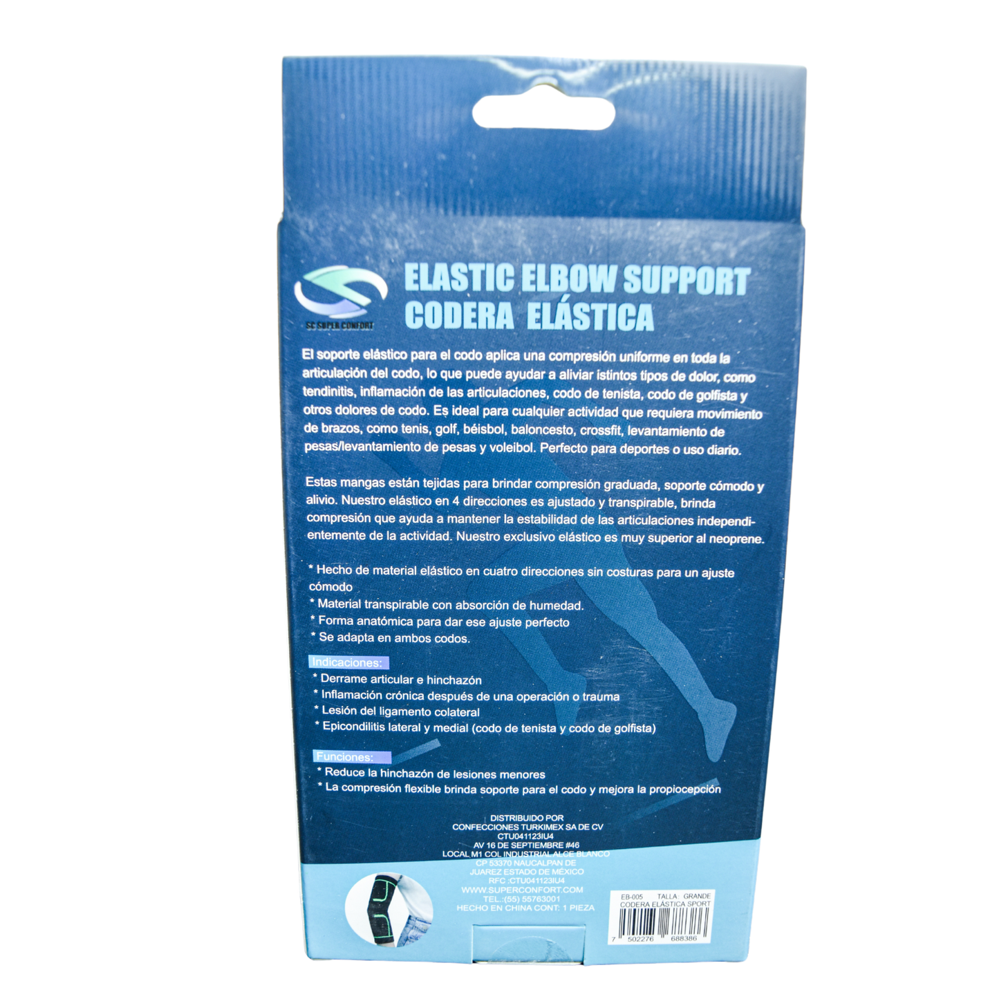 Codera elástica EB-005 SUPER CONFORT