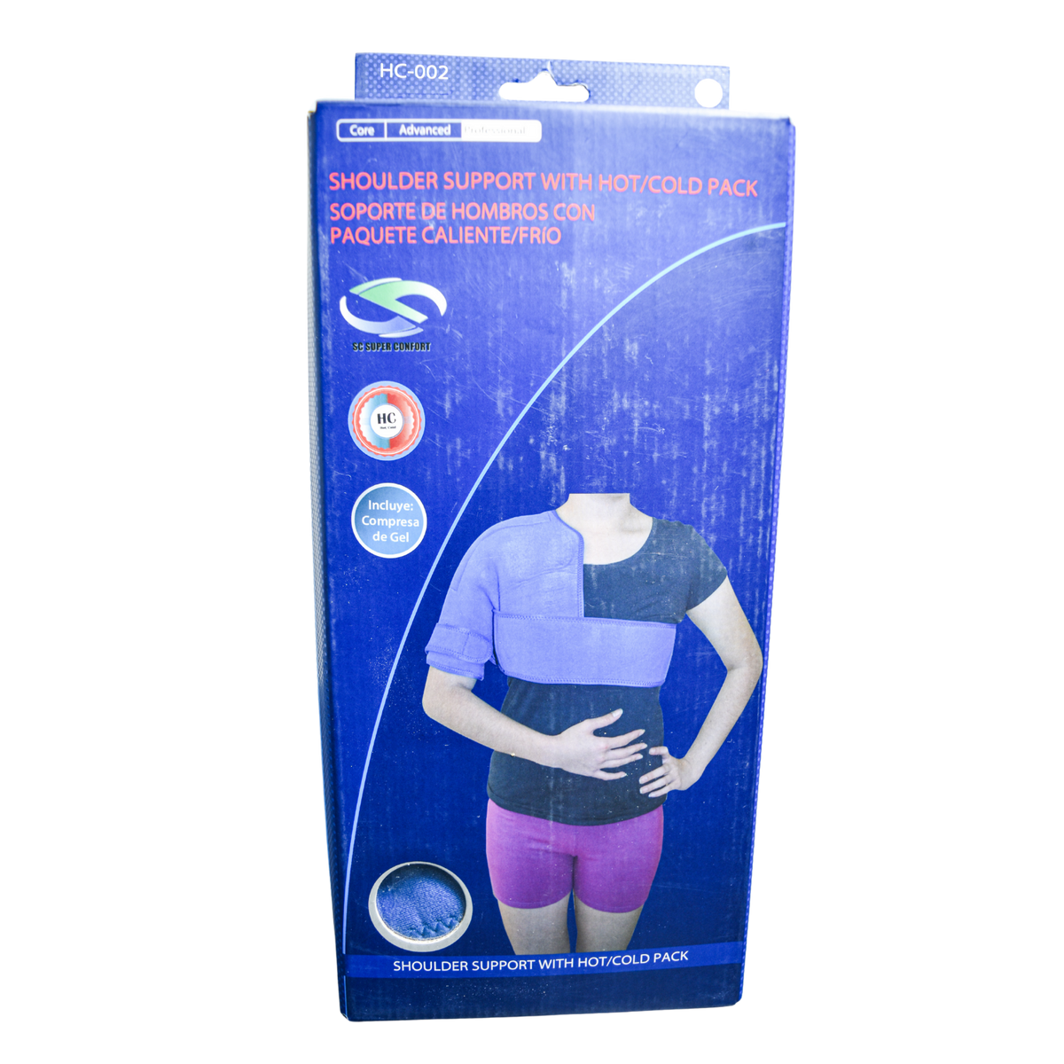 Soporte para hombro hot/cold pack completo Super Confort HC-002