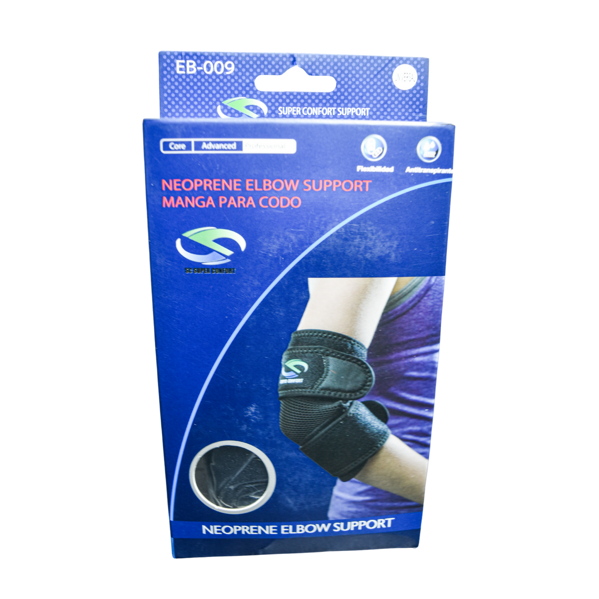Soporte para codo de neopreno Super Confort EB-009