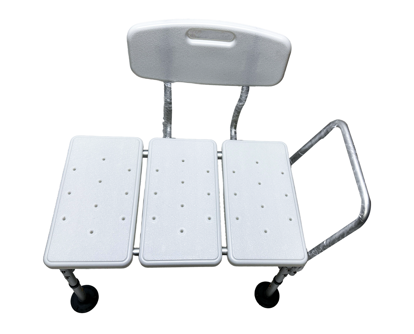 Silla ducha aluminio con respaldo MIRRIMEX ED300101C