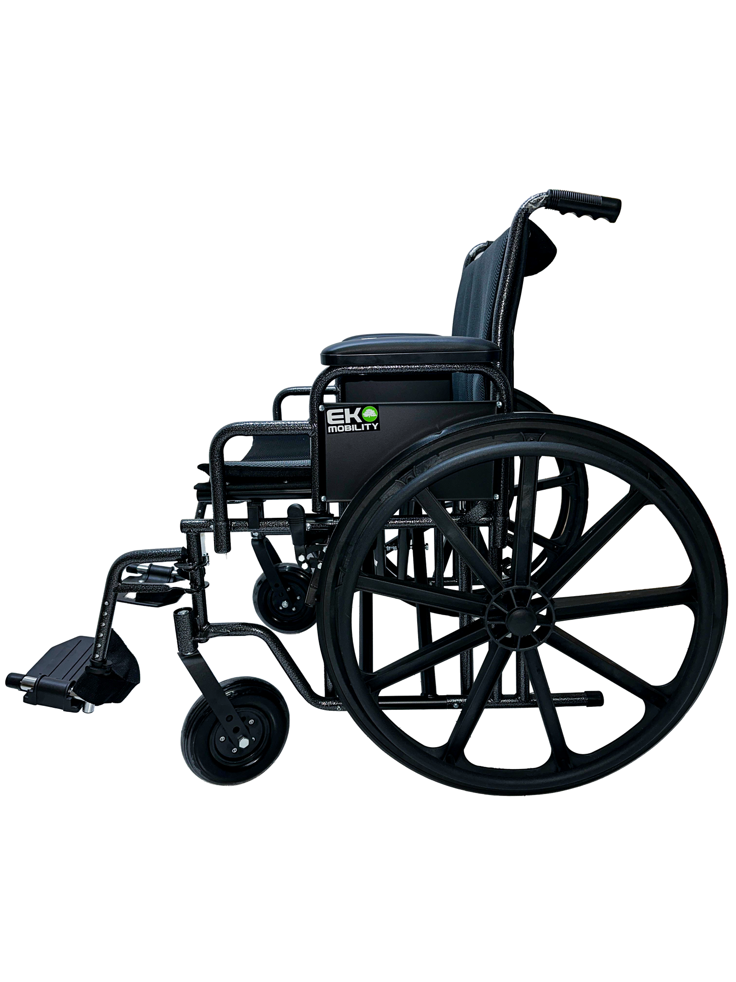 Silla de ruedas MIRRIMEX 24 Black silver REM/REM  R8x2 WXA24BSVDDMS