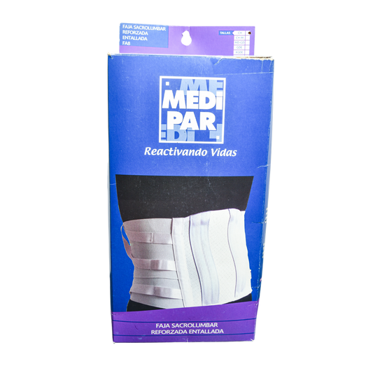 Faja sacrolumbar entallada T000FA6-MG MEDIPAR