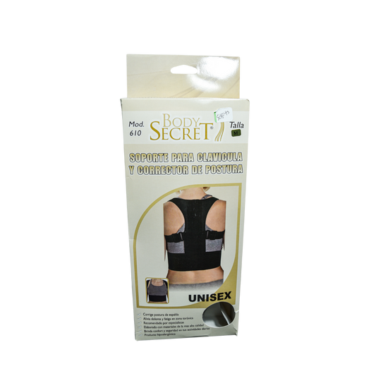 Soporte para clavícula y corrector de postura Body Secret 610