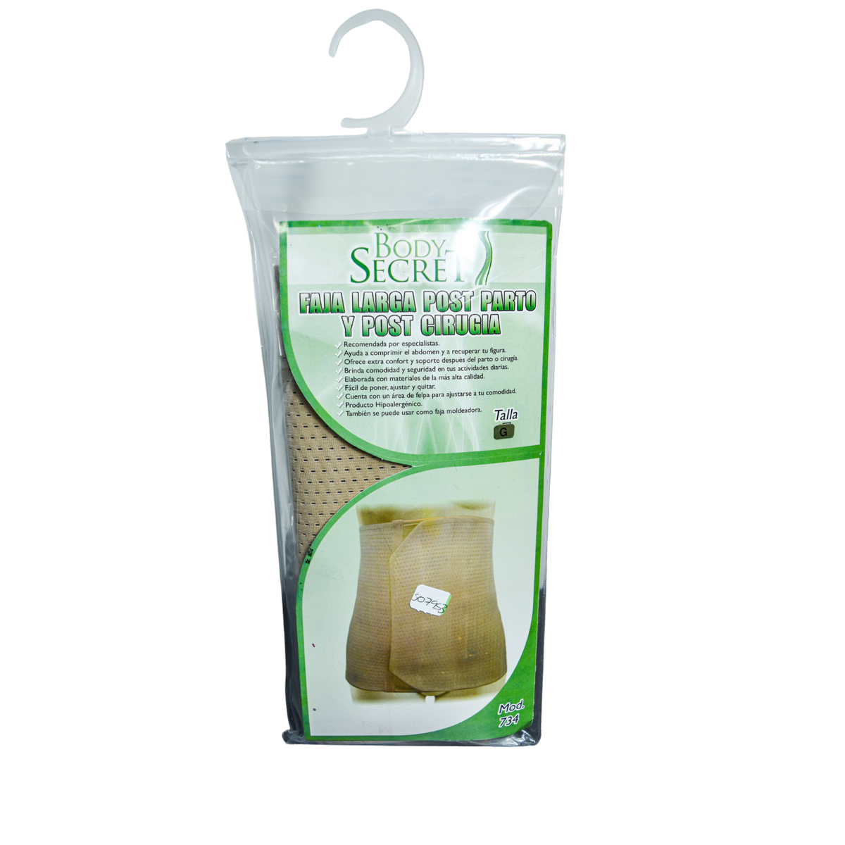 Faja larga post parto Body Secret 734