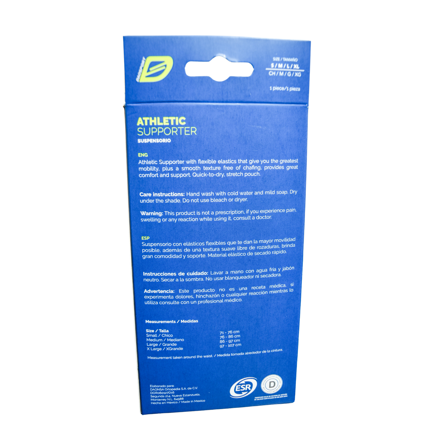 Suspensorio Mcdavid CG 310 - DAONSA