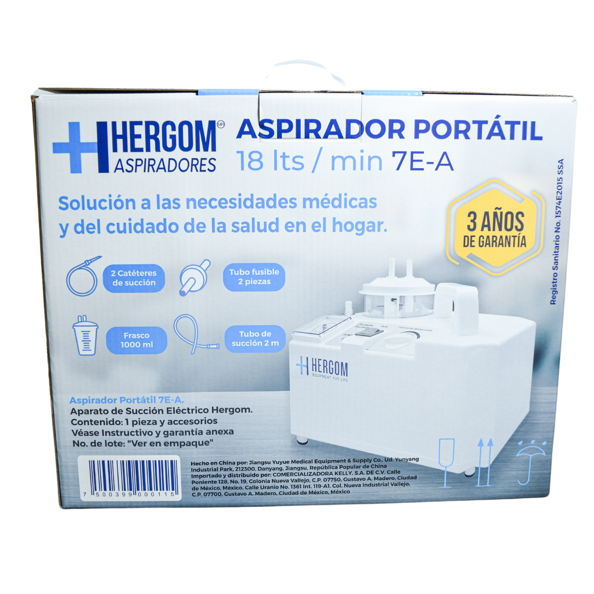 Aspirador de flemas 7E-A HERGOM