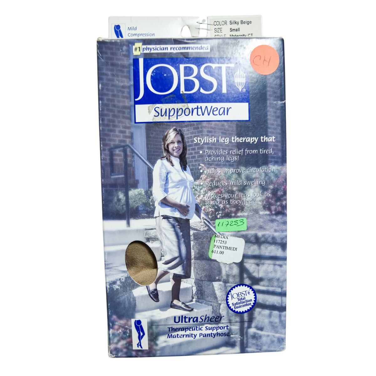 Pantimedia de maternidad 8-15 mmHg Silky Beige chica JOBST UltraSheer