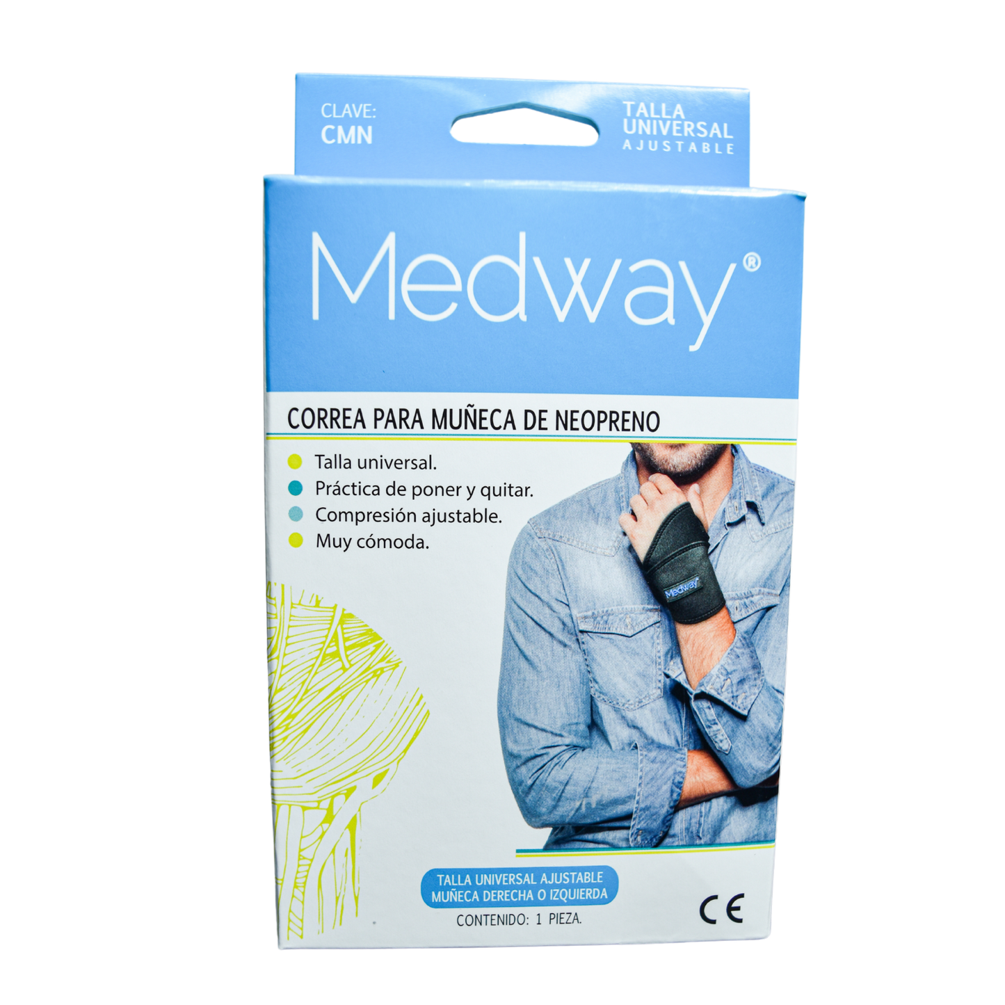 Correa para Muñeca de Neopreno - Talla Universal MEDWAY