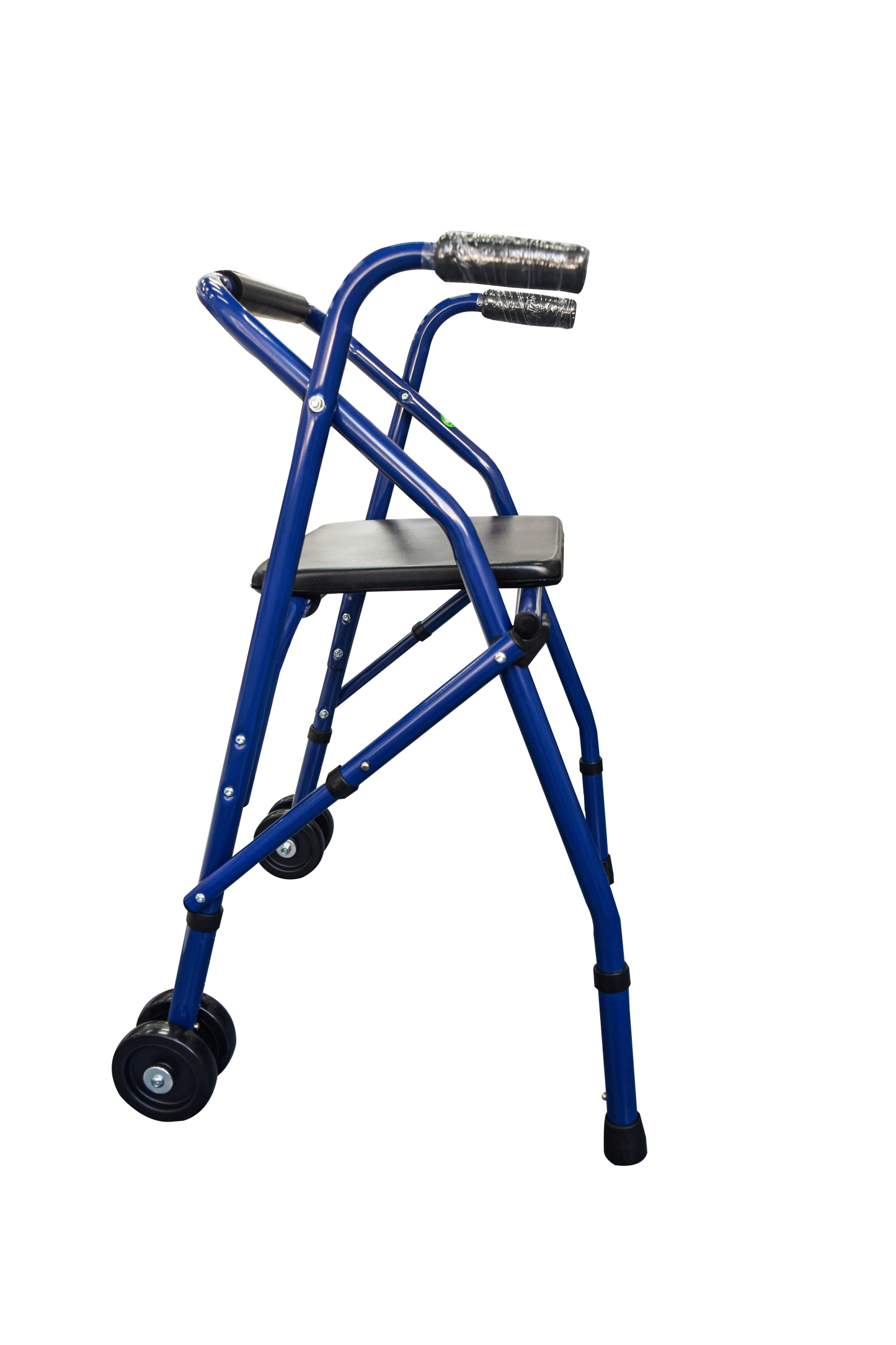 Andadera rollator sencilla azul plegable MIRRIMEX ER300101C