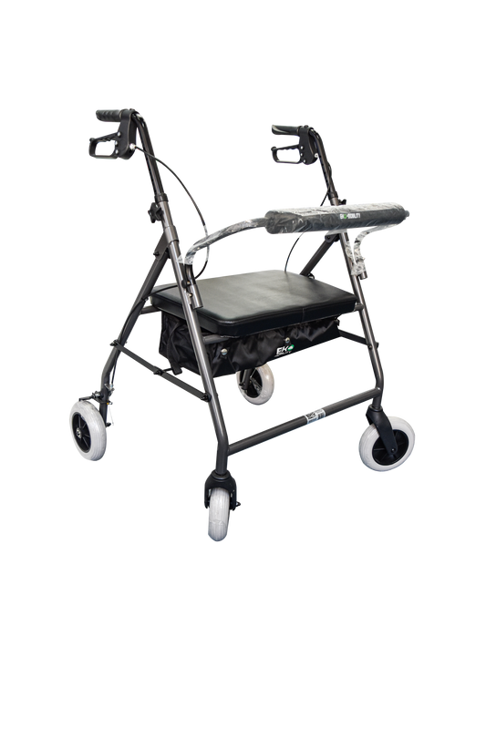 Andadera rollator bariátrica acero MIRRIMEX ER600101M
