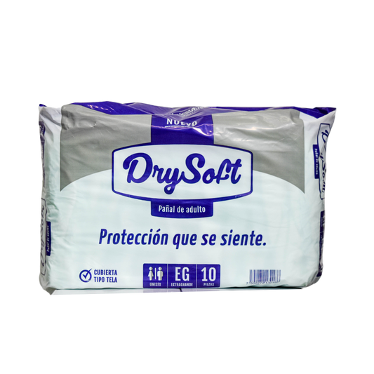 PAÑAL ADULTO DRY SOFT 8/10