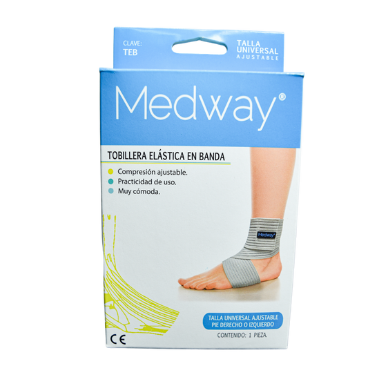 Tobillera elástica en banda universal MEDWAY
