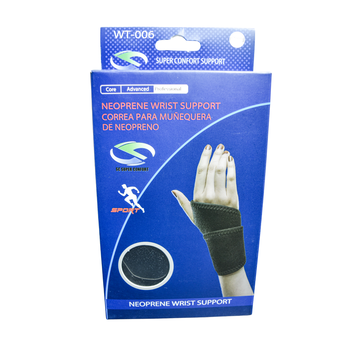 Correa para muñeca de neopreno Super Confort WT-006