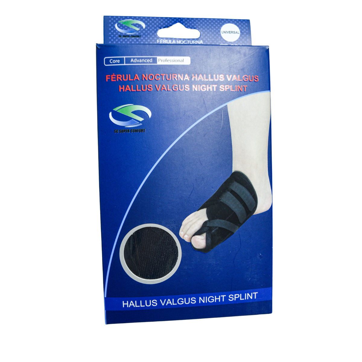 Protector férula nocturna para hallux valgus Super Confort FT-004