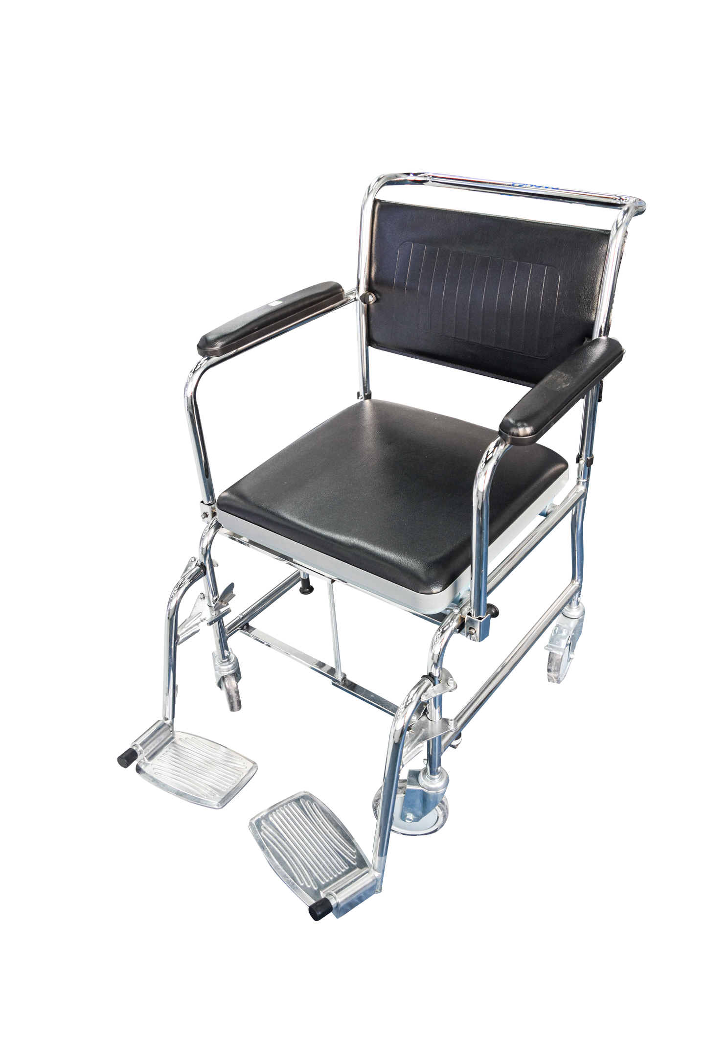 Silla cómodo c/ruedas tapizado vinil DAONSA