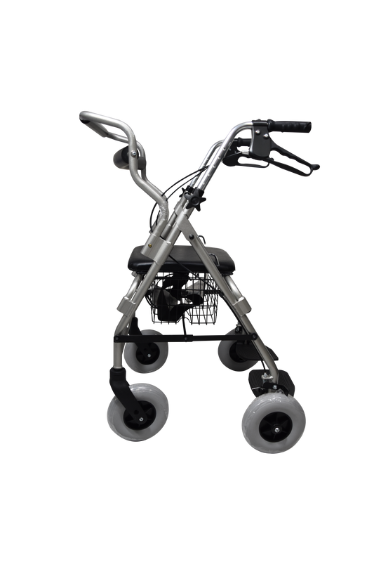 ANDADERA ROLLATOR HIBRIDO TITANIUM C/CANASTILLA LLANTA 8X2