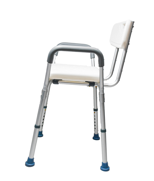 SILLA P/REGADERA CON RESPALDO Y DESCANSA BRAZOS SPCRD-U